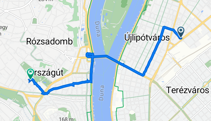 Bulcsú utca 18., Budapest to Káplár utca 12., Budapest