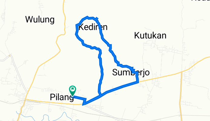 RC57+WCX, Kecamatan Randublatung to RC57+WCX, Kecamatan Randublatung