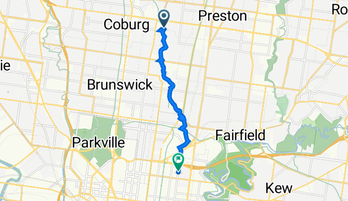 131 Harding St, Coburg to 324 Wellington St, Collingwood