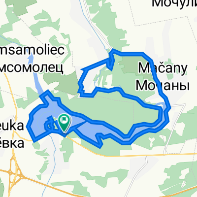 Вокруг вячи on GPSies.com