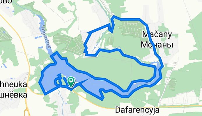 Вокруг вячи on GPSies.com