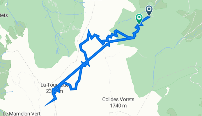 La Tournette par Belchamps