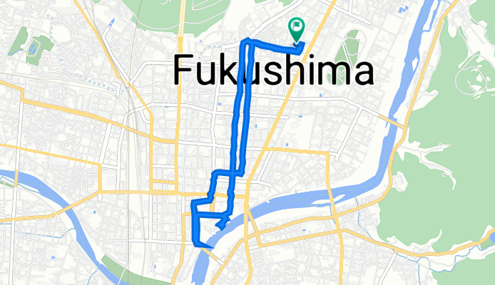 1, Matsunamicho, Fukushima to 1, Matsunamicho, Fukushima