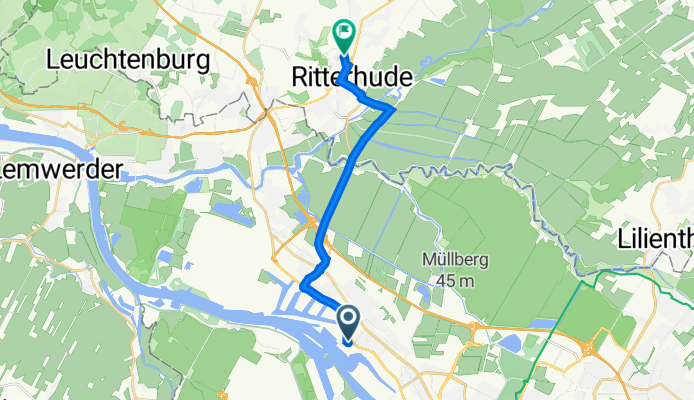 Mitte, Bremen nach Vor Vierhausen 50, Ritterhude