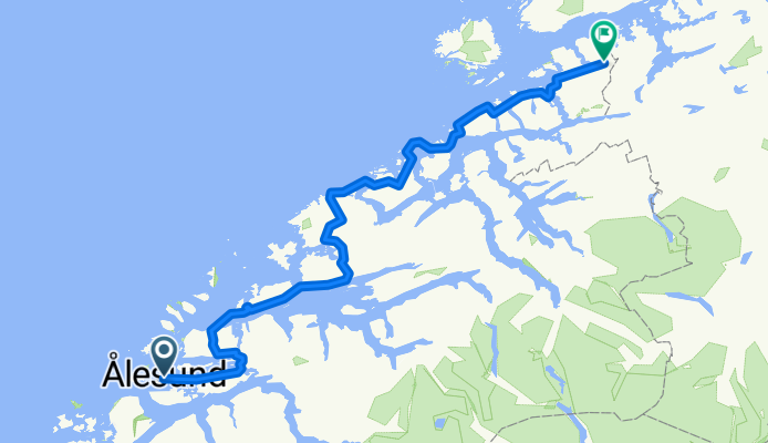 alesund to trondheim unfinished