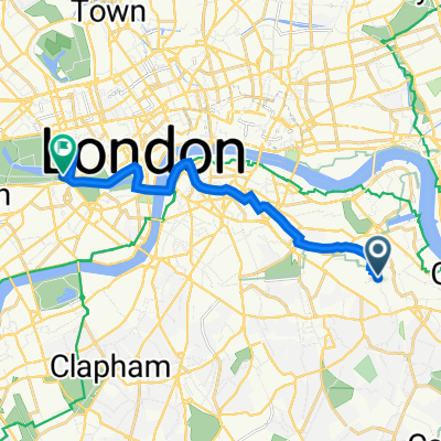 4 Donne House, Samuel Close, London to Quietway Link, London