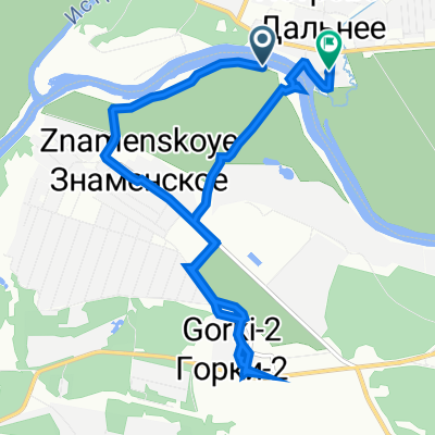 Одинцовский район до Набережная улица, 8Б, Петрово-Дальнее