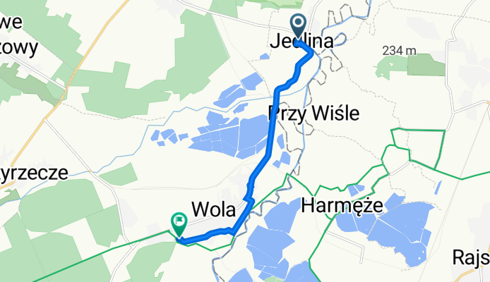 2023/06/17 Jedlina (kościół) Wola powrót