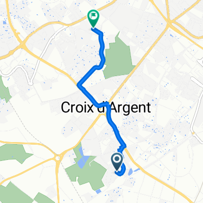 360 Avenue des Bergamotes, Montpellier to 191 Rue du Fer à Cheval, Montpellier