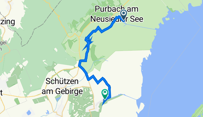 Türkenhain 2, Purbach am Neusiedlersee nach Seepark 18, Oggau am Neusiedler See