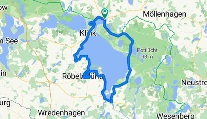 Müritz: rund um die Müritz