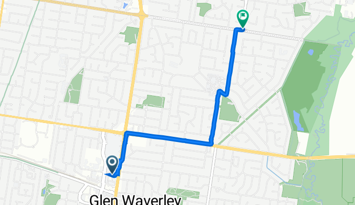 52 O'Sullivan Rd, Glen Waverley to 31 Highmont Dr, Vermont South