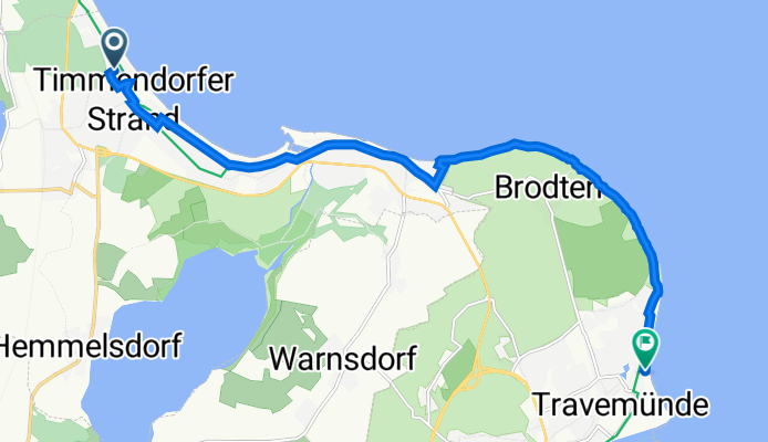 Wohldstraße 27, Timmendorfer Strand nach Travemünde, Lübeck