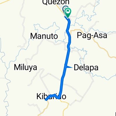 Route to P486+FRF, Quezon