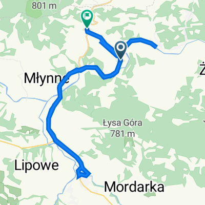 Laskowa 700, Laskowa do Laskowa 864, Laskowa