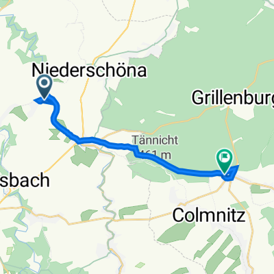 Erbgerichtsweg 13, Halsbrücke nach Klingenberg-Colmnitz