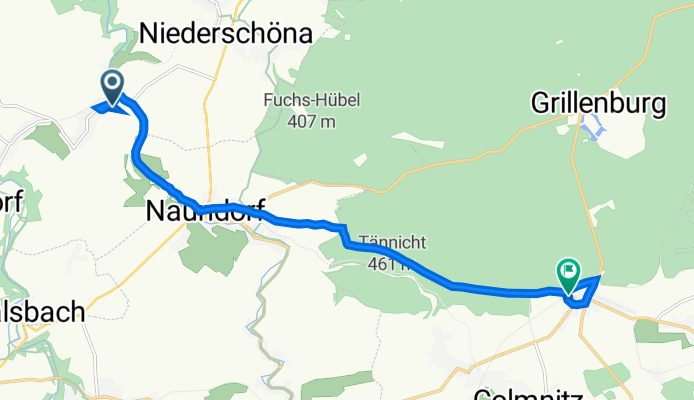 Erbgerichtsweg 13, Halsbrücke nach Klingenberg-Colmnitz