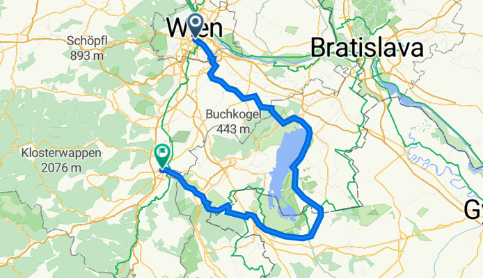 Wien - Neusiedlersee - Sopron - WN