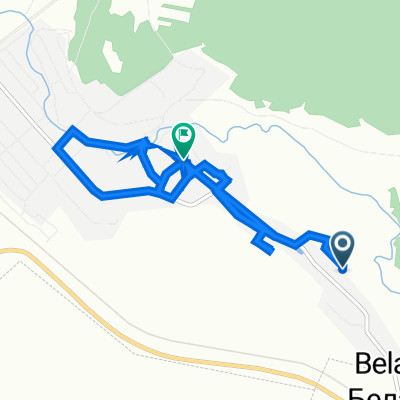 От Школьная улица д.63, Инза до улица Пищевиков 2, Инза