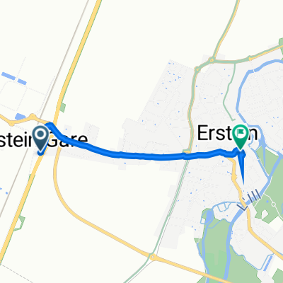 2 Route Nationale, Erstein à 7 Rue de la Poste, Erstein