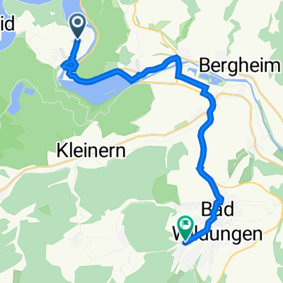 Zur Sperrmauer 33–39, Edertal nach Langemarckstraße 1, Bad Wildungen