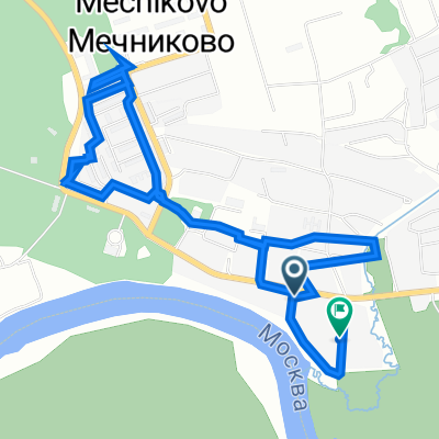 Центральная улица, 23, Петрово-Дальнее до Набережная улица, 8Б, Петрово-Дальнее