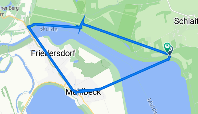 Am Muldestausee 2 nach Seestraße 279, Muldestausee