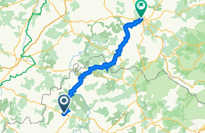 Route in der Bikemap App öffnen