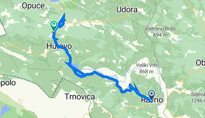 M17.6, Ravno to Neum rbrh