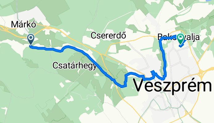 Malom utca, Bánd - Magyarország, Veszprém