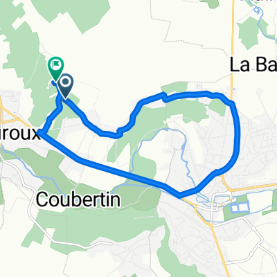 480 Rue des Craboches, Mouroux à 175 Rue des Lombards, Mouroux