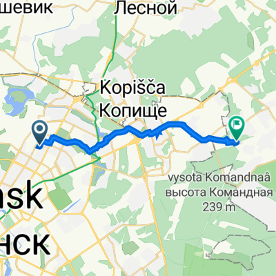 Recovered Route