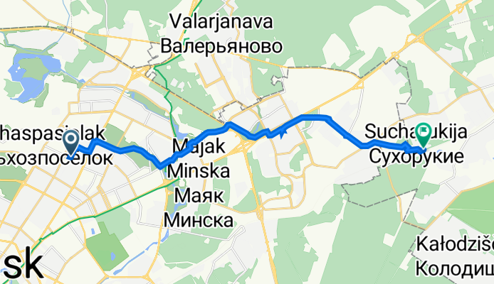 Recovered Route