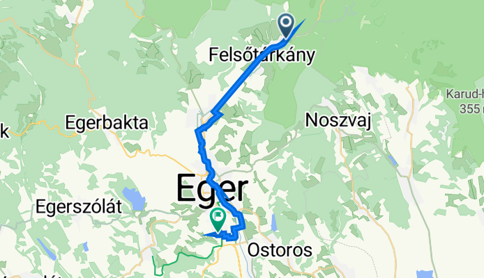 Ifjúság utca 32, Felsőtárkány - Kiskanda utca 5, Eger