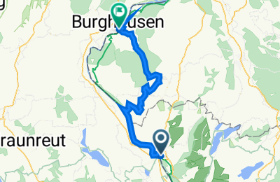 Route in der Bikemap App öffnen