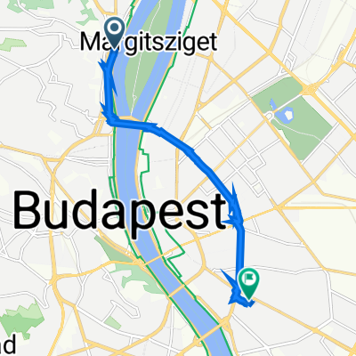 Árpád fejedelem útja 41, Budapest to Tűzoltó utca 22, Budapest