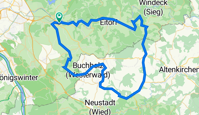Hennef-Buchholz-Asbach-Flammersfeld-Weyerbusch-Herchen-Eitorf-Hennef