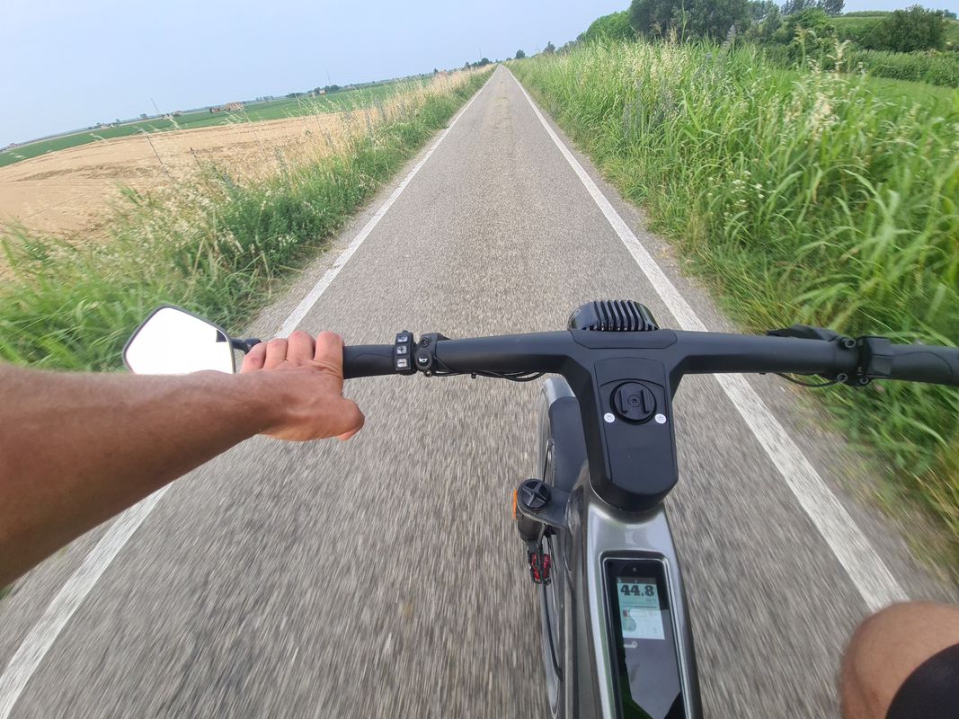 girettino veloce con la Stromer