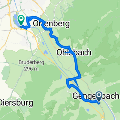 Brückenhäuserstraße 23, Gengenbach nach Uffhofen, Offenburg