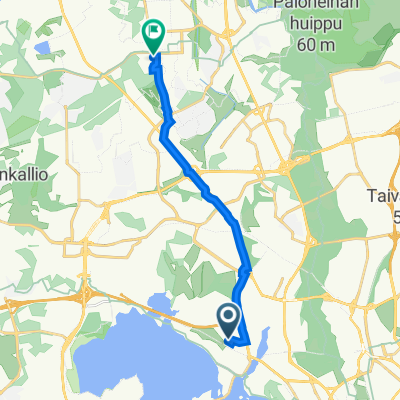 Perustie 32, Helsinki to Leiritie 1, Vantaa