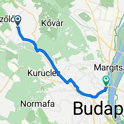 Zsíroshegyi út 84., Budapest to Tölgyfa utca 30., Budapest