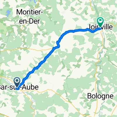 Atlantik:Karlsruhe; 10. Etappe Bar-sur-Aube  -  Joinville