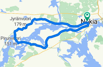 Route in der Bikemap App öffnen