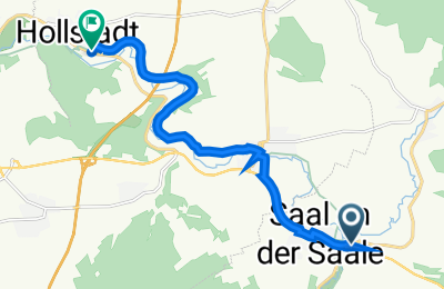 Route in der Bikemap App öffnen