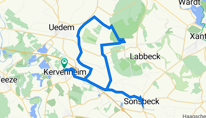 Uedemer Straße 17, Kevelaer nach Uedemer Straße 17, Kevelaer