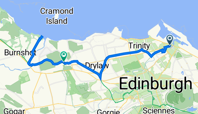 4 Dock St, Edinburgh to 24–26 Barnton Ave, Edinburgh