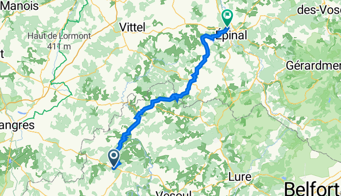 2023-06-19-10 Chemin de Semmadon, Gourgeon to Rue Denis Papin, Golbey-K