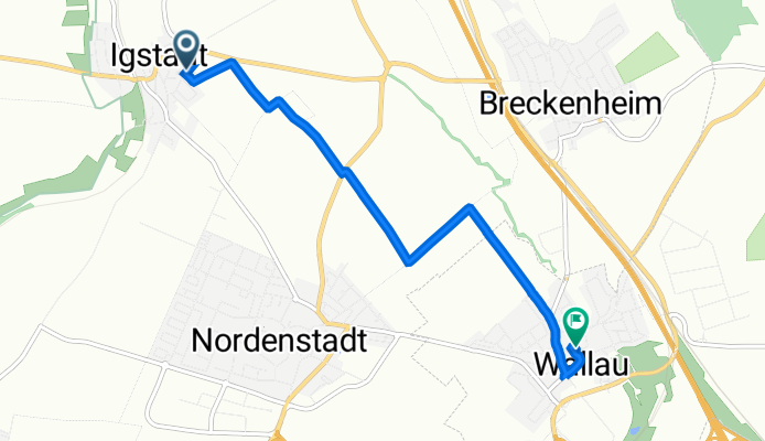 Am Wasserturm 17, Wiesbaden nach Recepturhof 4, Hofheim am Taunus