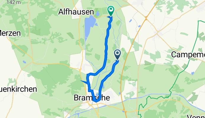 K147 31, Bramsche nach K148 21, Rieste