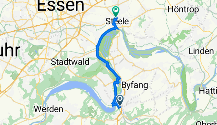 Kupferdreh nach Essen Steele